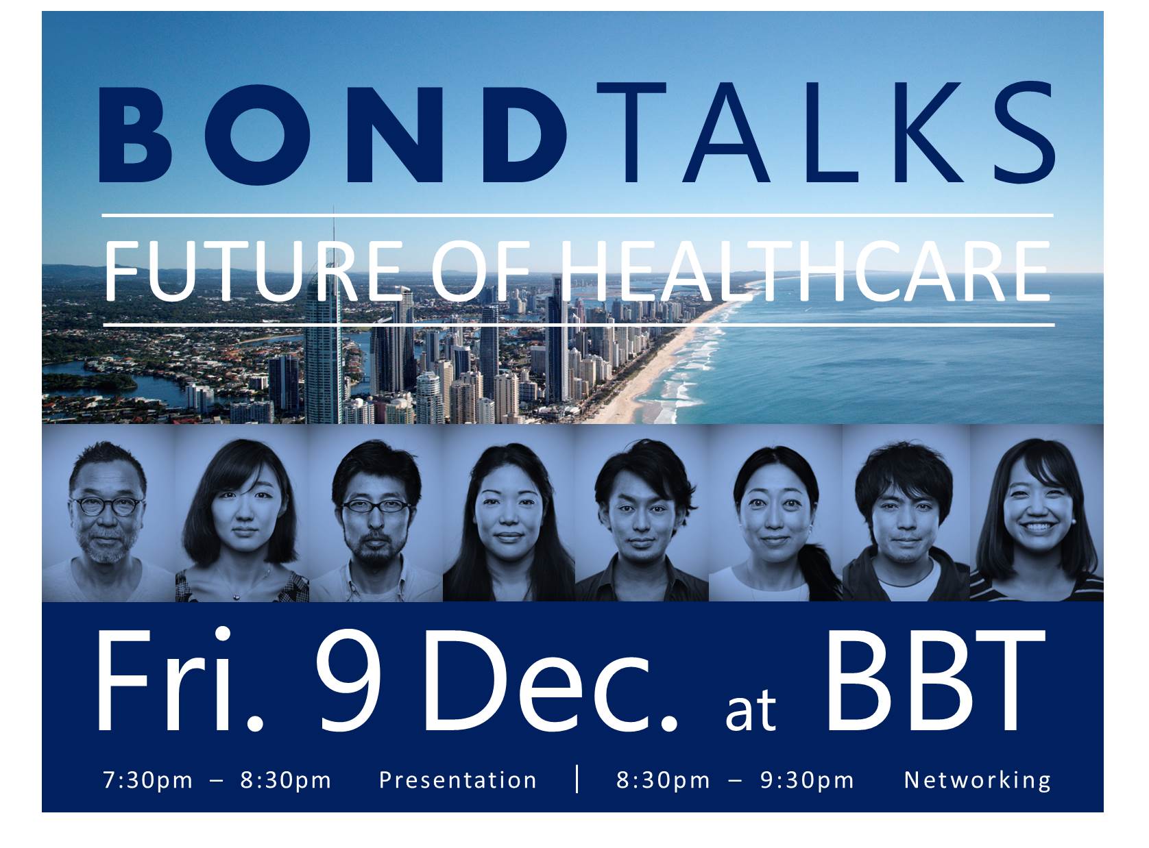 【受付終了】【12月9日(金)19：30～＠東京(麹町)】 <br/>　豪研会×BBT Presents <br/>　BOND TALKS 第1回　Future of Healthcare